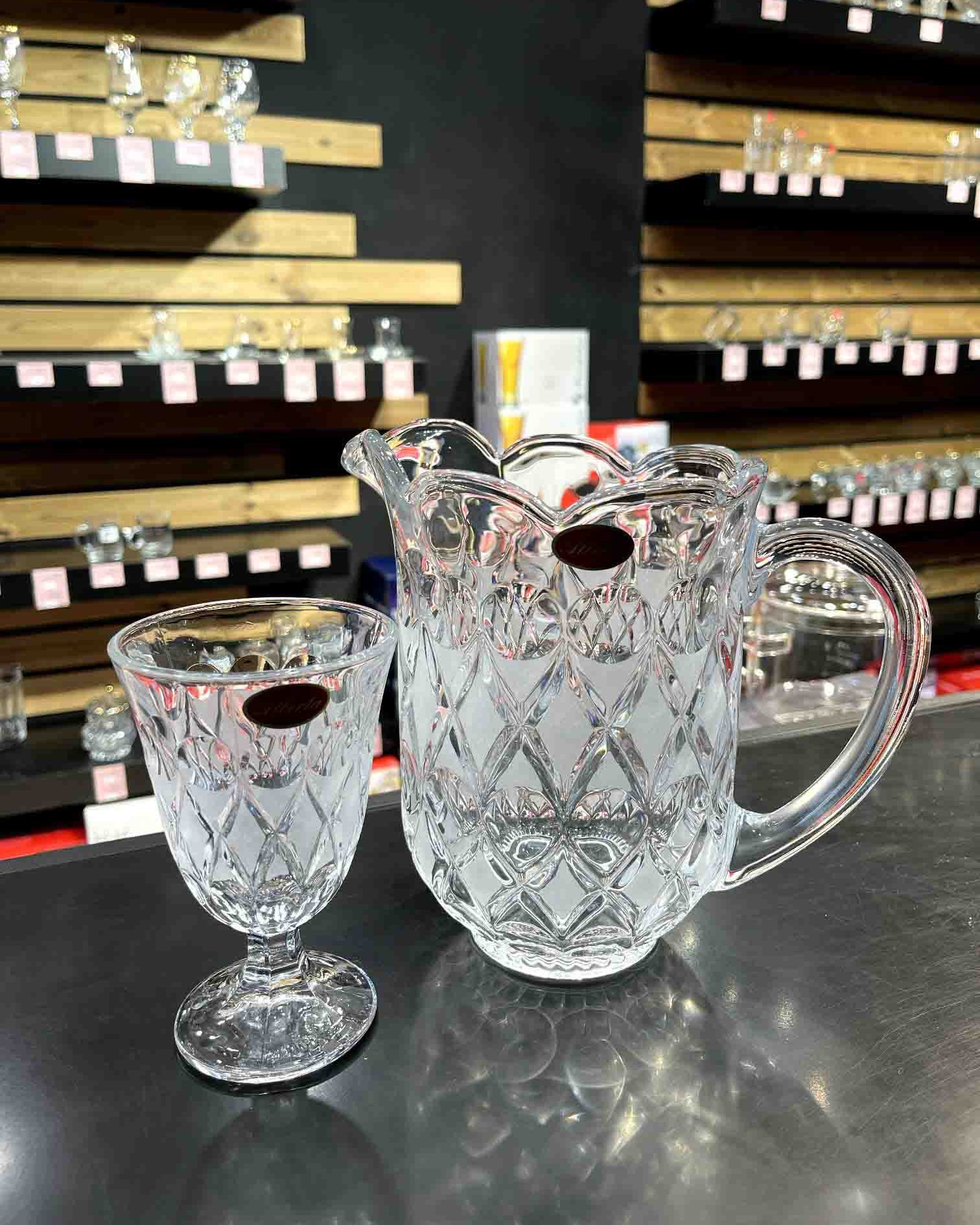 ست هفت پارچه پارچ و گیلاس آنجلیکا